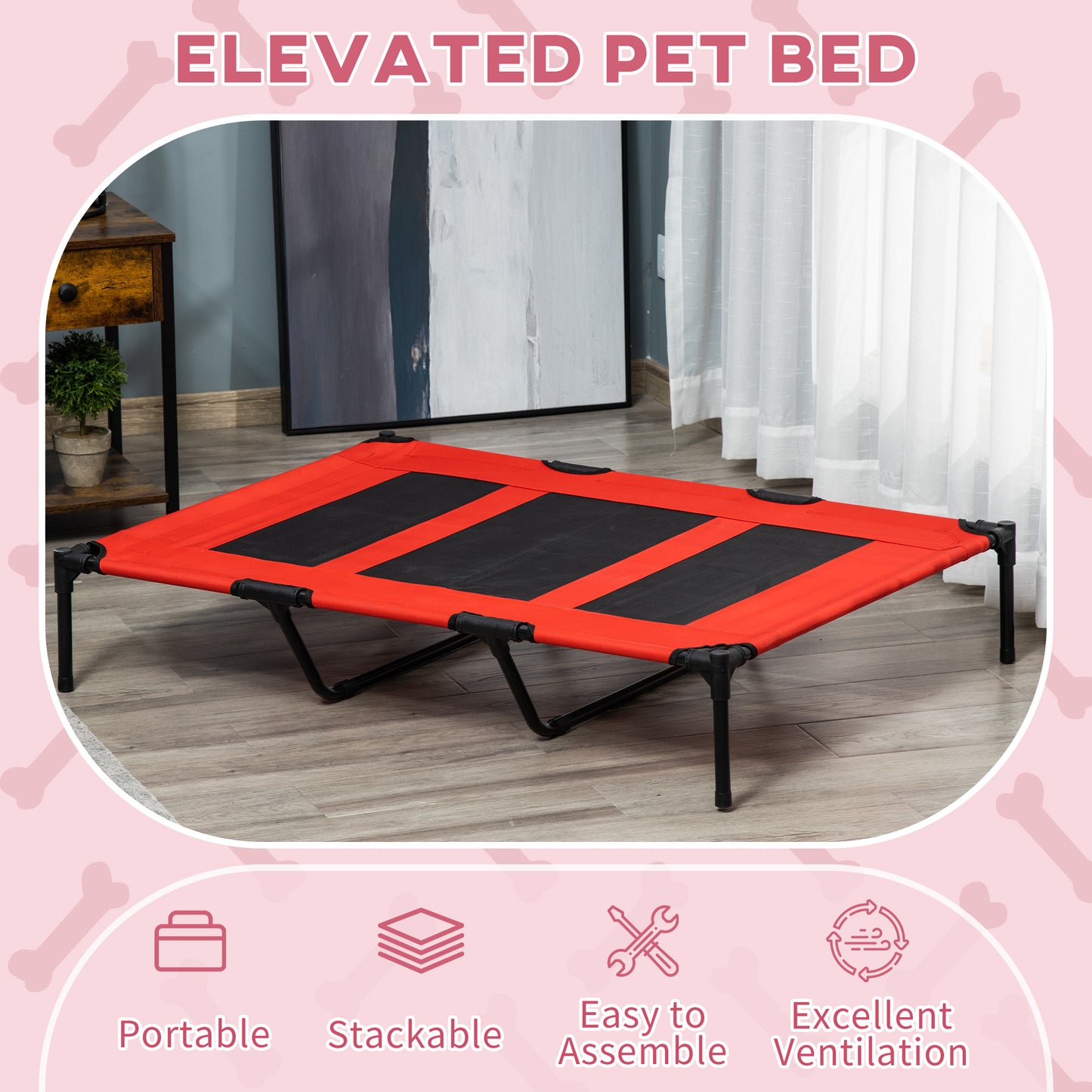 XL Elevated Dog Bed