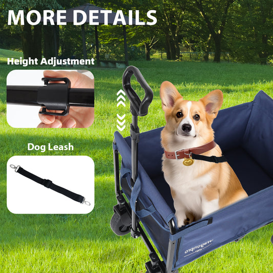 All- In- One Convertible Folding 4- Wheel Trolley