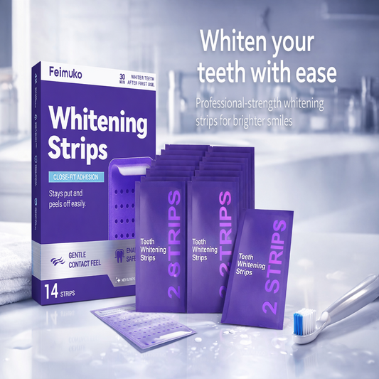 Purple Teeth Whitening Strips
